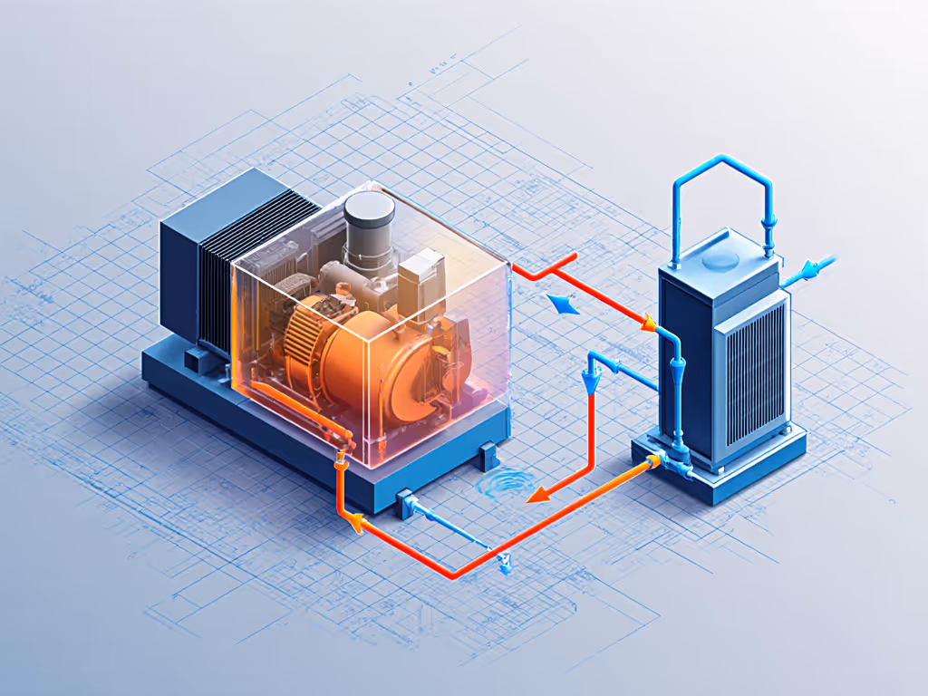 compressor_heat_recovery_system_diagram_showing_heat_exchanger_integration