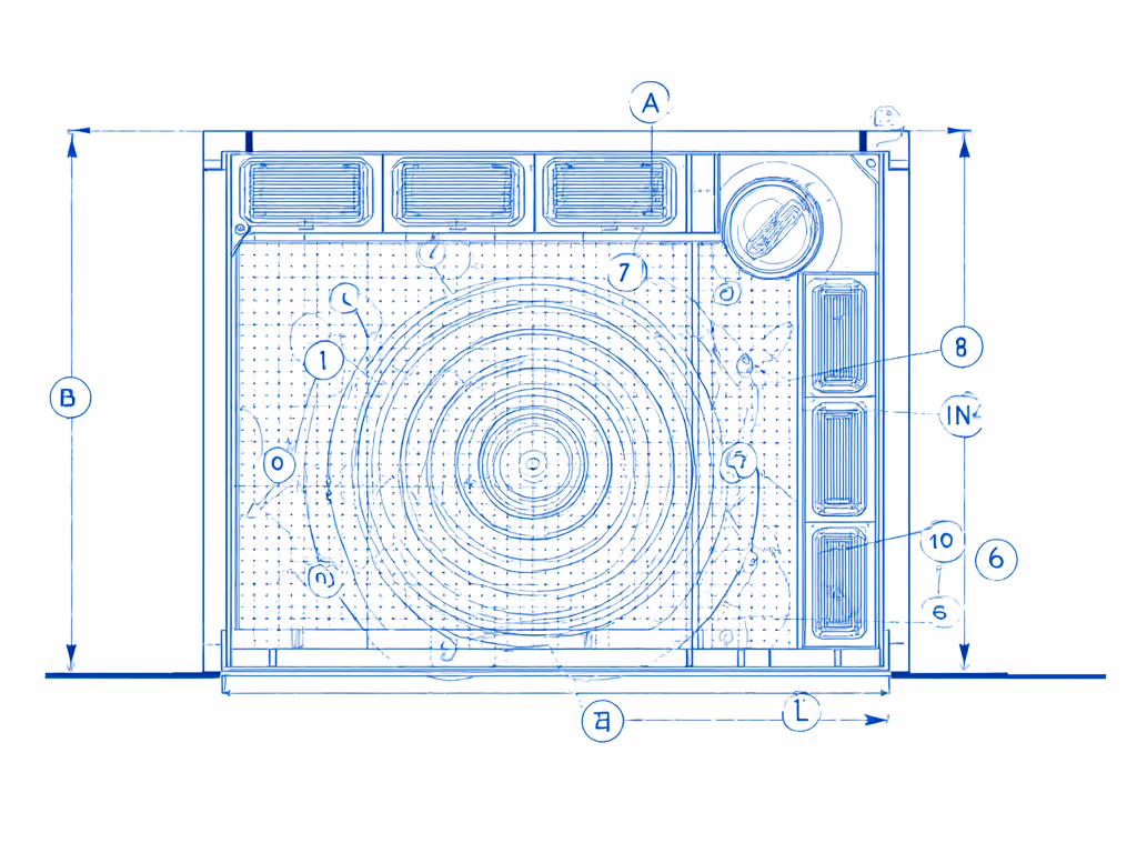 hand-drawn_schematic_of_ventilated_compressor_enclosure_with_noise_mapping_points