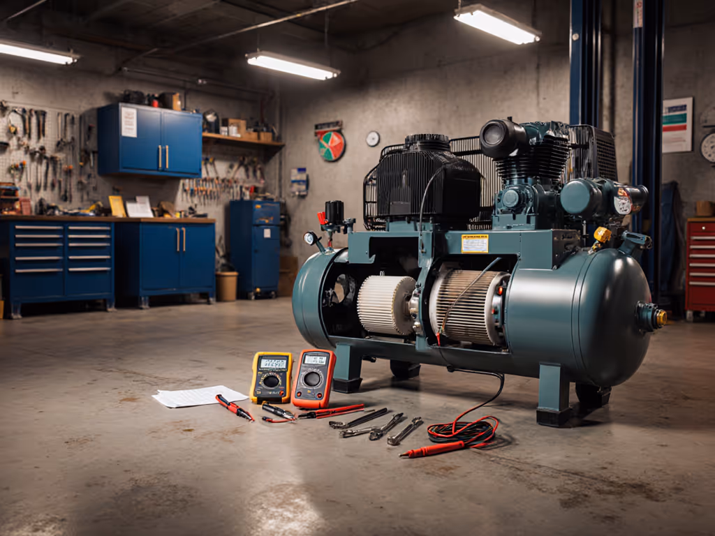 Air Compressor Maintenance Schedule by Type & Interval