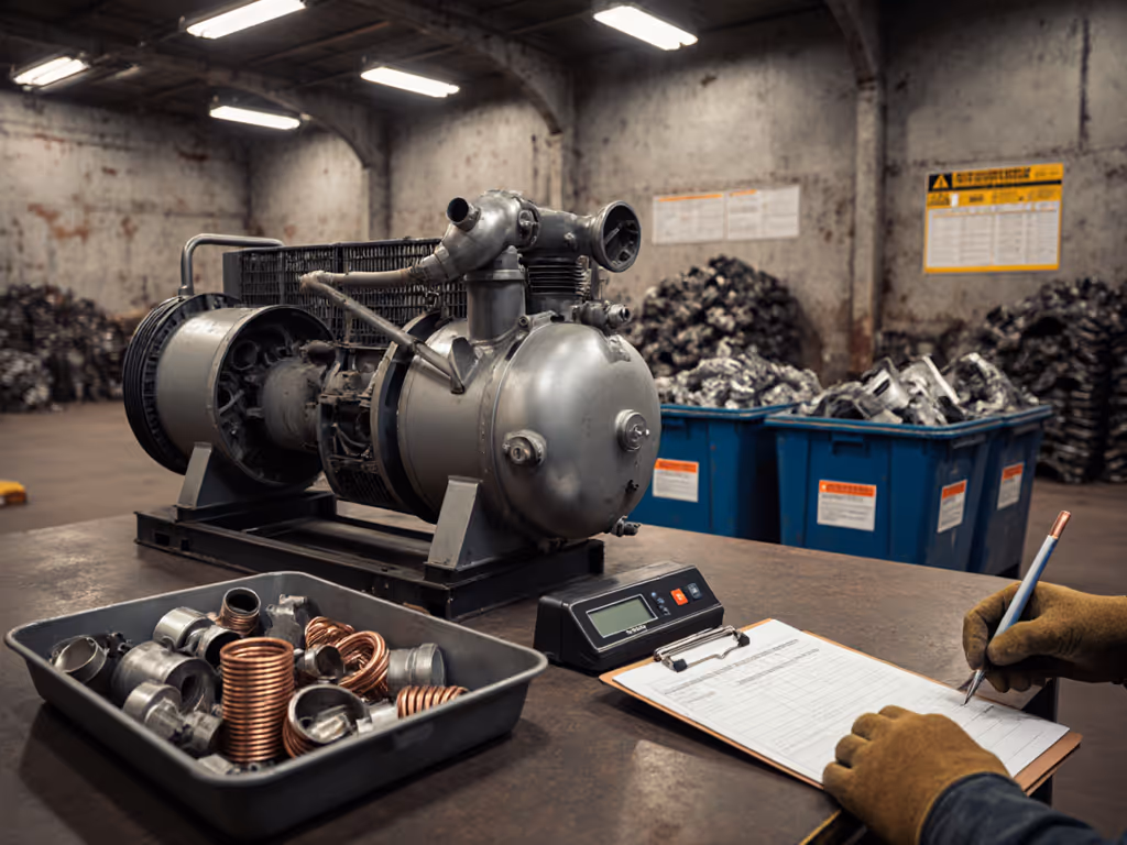 Verified Air Compressor Recycling: Sustainable Disposal