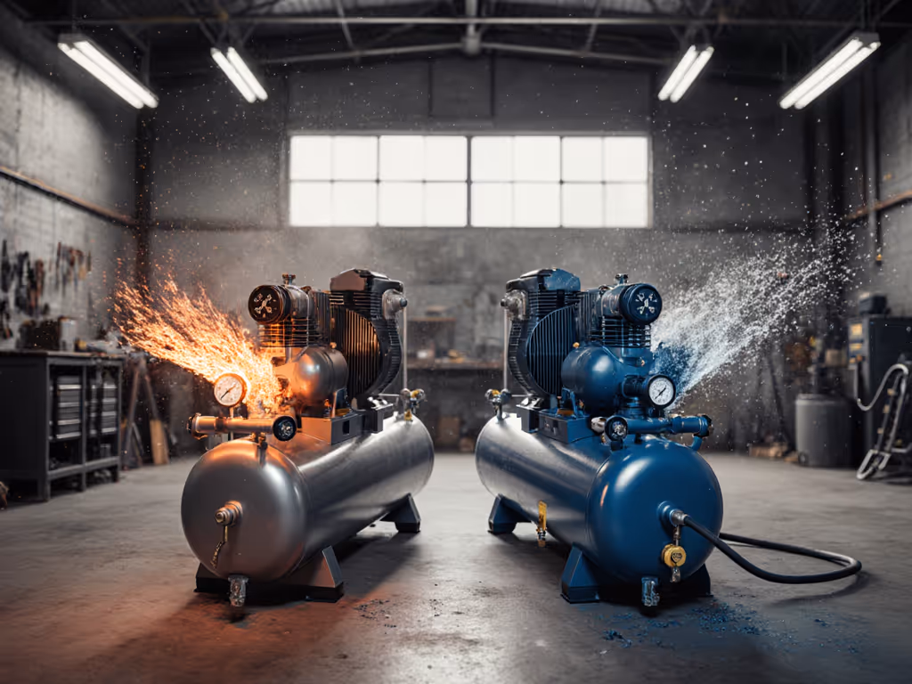 Overheating Solved: Air vs Water Cooled Compressors Compared