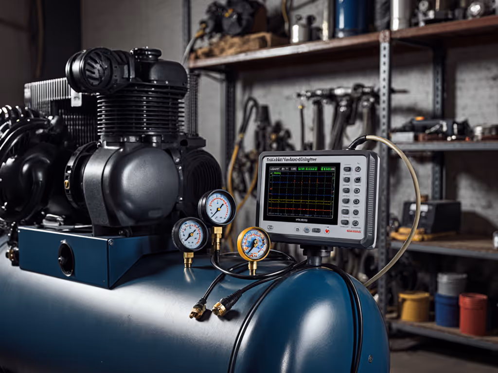 Compressor Vibration Monitoring: Tools Compared at Working Pressure