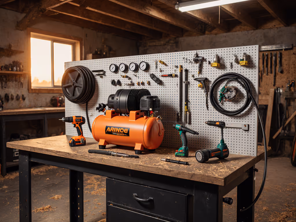 Beyond Nails: 9 Smart Air Compressor Hacks for Home Workshops