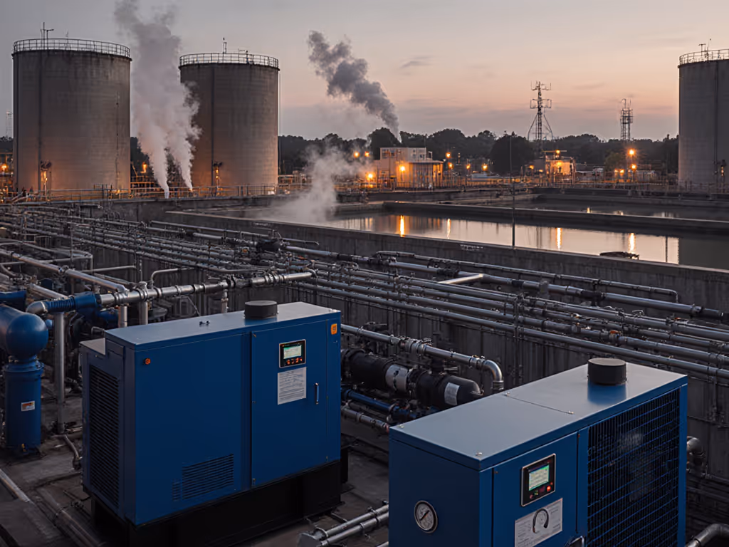 Water Treatment Plant Compressors: Reduce 80% Energy Costs