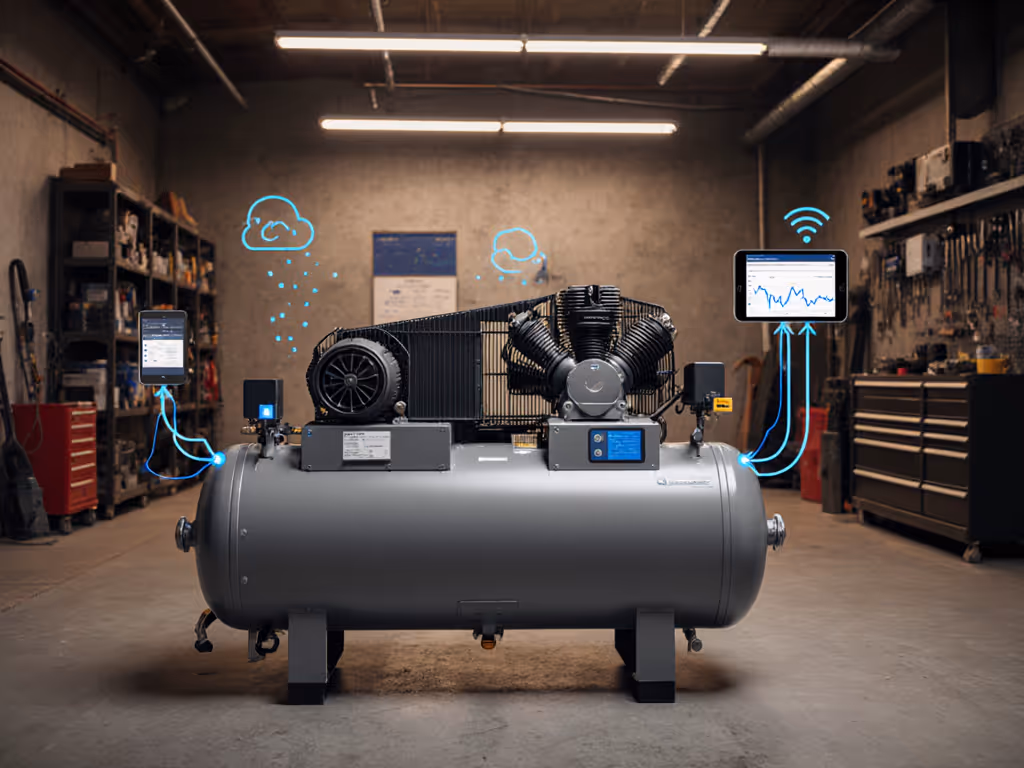 IoT Air Compressor Technology Explained: Sensors to Cloud