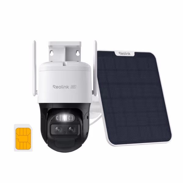 REOLINK 4K Dual Lens 4G LTE Security Camera